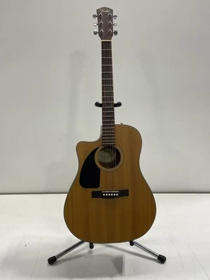 Fender 6 String Natural L/H Acoustic - Image 1 of 4