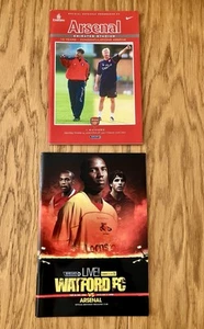 Arsenal V Watford Programmes Home and Away 2006-7 Season - Picture 1 of 1