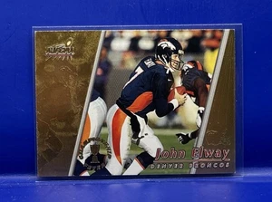 1998 Pacific Aurora Gold Foil #14 John Elway HOF Denver Broncos - Picture 1 of 2