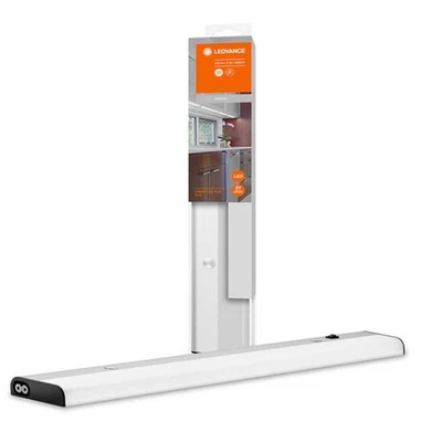 Ledvance LED Lineare Piatta ECO Luce Sottobanco Argento 37Cm 6W Neutro 4000K - Immagine 1 di 3