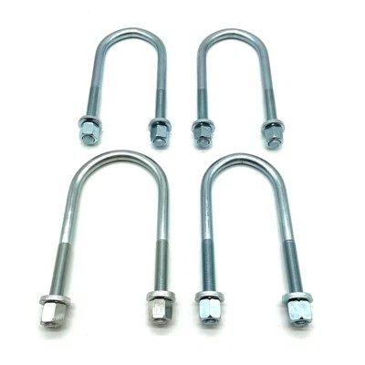 Fits Jeep CJ 76-86 Front Axle Leaf Spring U-Bolts Dana 30 CJ5 CJ7 CJ8 - Image 1 of 4