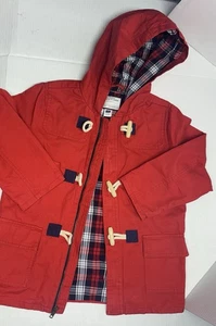 Janie and Jack Red Coat NEW size 5-6 - Picture 1 of 6