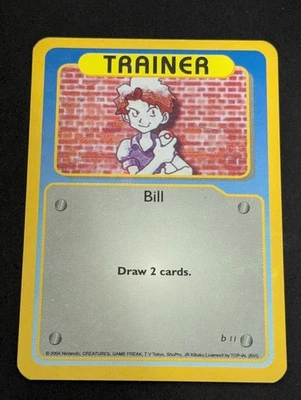 LP Bill Holo Funskool 2004 India Vintage Pokemon Card - Image 1 of 2