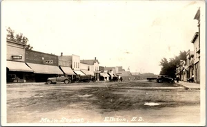 Main Street, Elkton, South Dakota RPPC (1930) - Bild 1 von 4