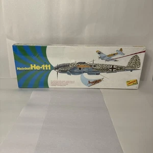 Lindberg 1/64 Heinkel He-111 #5305:300 Vintage 1973 Neu in OVP Factory Sealed - Bild 1 von 6