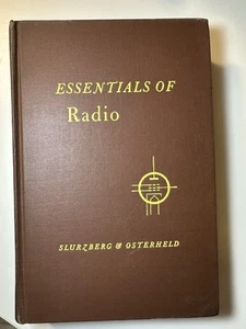 ESSENTIALS of RADIO ELECTRONICS Morris Slurzberg & William Osterheld 1948 Book - Picture 1 of 9