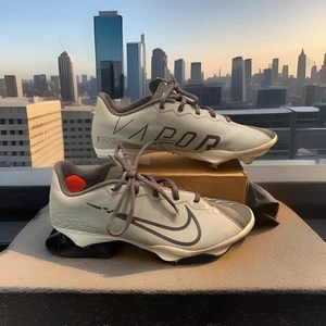 NIKE REACT VAPOR ULTRAFLY ELITE 4 SMOKE GREY BASEBALL CLEATS SZ 7 [DA0701-002] - Picture 1 of 16