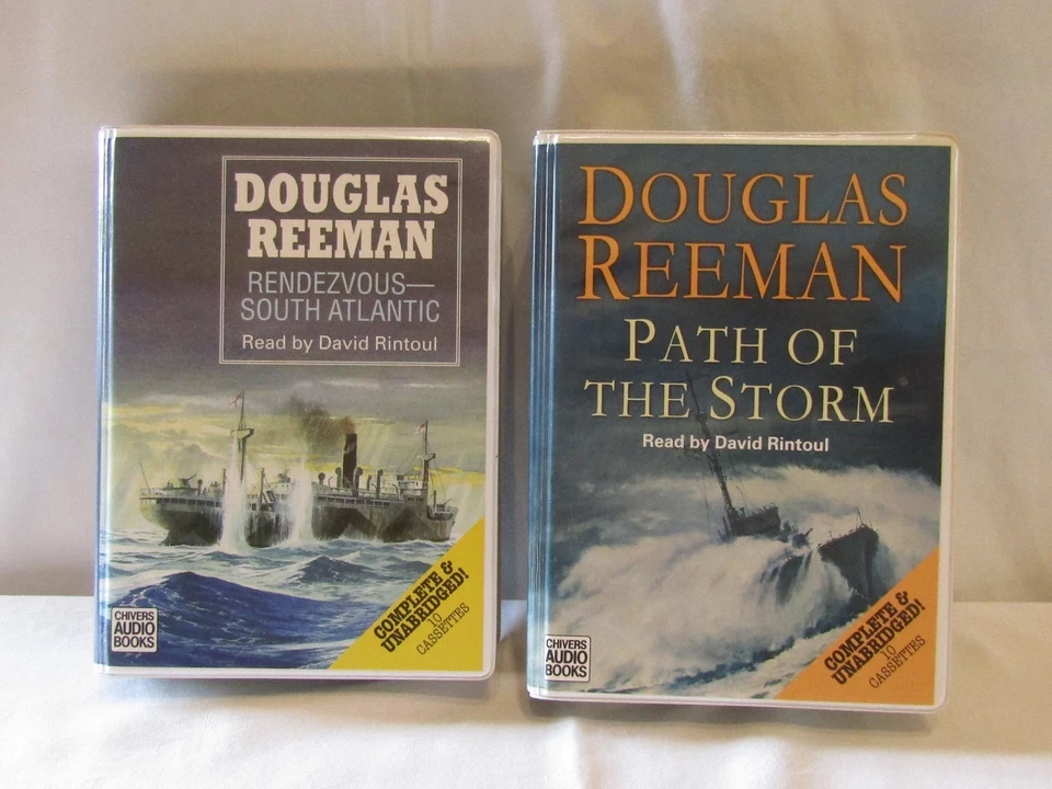 ASSORTED DOUGLAS REEMAN CASSETTE AUDIO BOOKS ( CHOOSE ) - Image 1 of 1