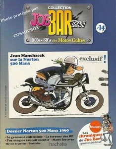 Joe Bar Team BD revue moto Anglaise NORTON 500 MANX English motor bike booklet - Picture 1 of 1