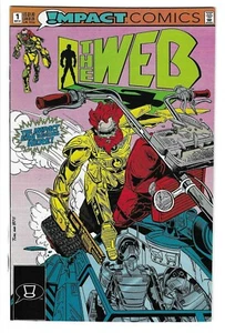 WEB #1 --- HI-GRADE! Impact Comics! 1991! VF/NM *B3G1* - Picture 1 of 6