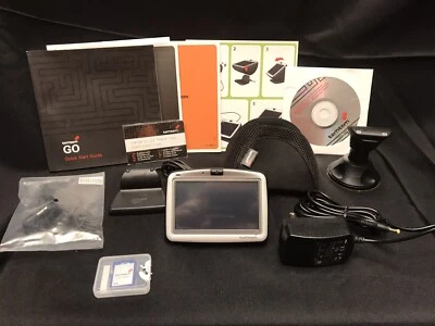 TomTom Go 510 Portable Car GPS Navigation System Bundle Cord’s Manual Cd Works - Image 1 of 4