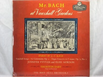 J. C. Bach at Vauxhall Gardens - Boyd Neel Orchestra, Dart - 1956 Mono OL 50132 Foto 1 de 4