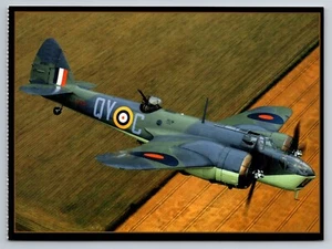 Postcard Bristol Blenheim Mk.IVT WW2 Aircraft Plane WWII Art UNP Circa 2002 - Foto 1 di 2