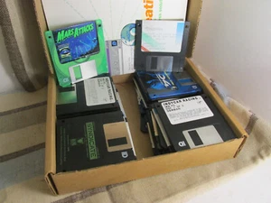 Over (40) Vintage 3.5" Computer Games Floppy Discs 1990's-Some German-Untested - Picture 1 of 6