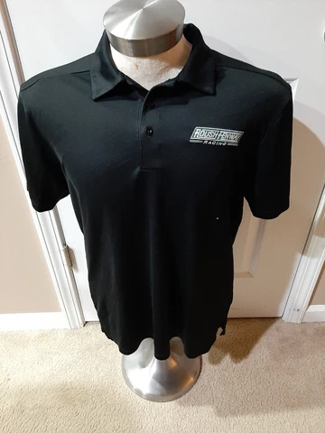 Roush Fenway Racing Ford Team Issued Large Polo Shirt NASCAR Edwards Kenseth Bif Cover