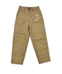 Toad & Co Women’s Juniper Utility Pant Honey Brown Button Fly Size 2 New - Picture 1 of 14