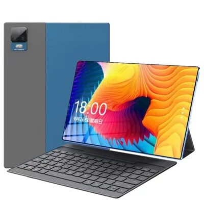 Tablet PC 10. 1 inch 128GB 256GB  Android 12 Wifi 4G/5G Dual SIM Bundle Keyboard - Image 1 of 4