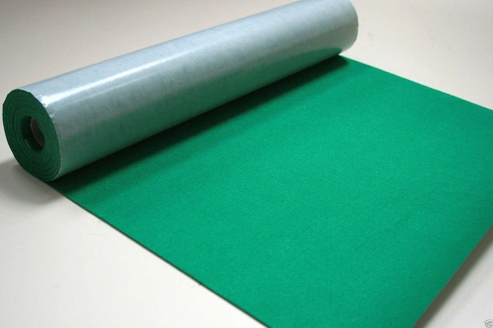 Self Adhesive Felt Baize Fabric Mini Rolls - VIRIDIAN - Image 1 of 1