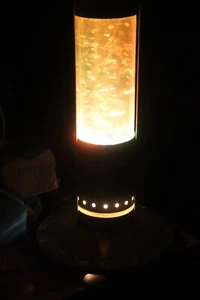 Very Rare Vintage 1970s Rare Soviet Lava Lamp Space Rocket Night light USSR Zip - Picture 1 of 9