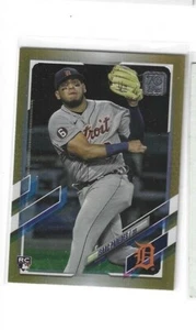 2021 TOPPS GOLD FOIL RC ISAAC PAREDES TIGERS ROOKIE - Bild 1 von 1