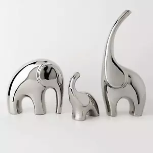 Modern Ceramic Decor Statue Elephant Home Decorations for Living Room,Shelf D... - Picture 1 of 7
