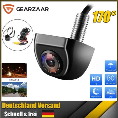 170° Rückfahrkamera Auto Kamera HD Einparkhilfe KFZ LKW Nachtsicht Wasserdicht - Bild 1 von 4
