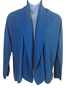 Talbots cardigan sweater womens size Large long sleeve open front wrap pretty - Picture 1 of 6