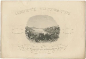 Antique Frontispiece (v.20) of Meyer's Universum (c.1860) - Picture 1 of 1