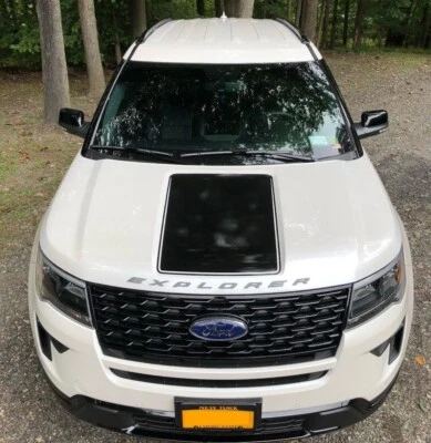 Calcomanía de vinilo personalizada Blackout Sport para Ford Explorer 2016-2019 vinilo de 6 años Foto 1 de 4