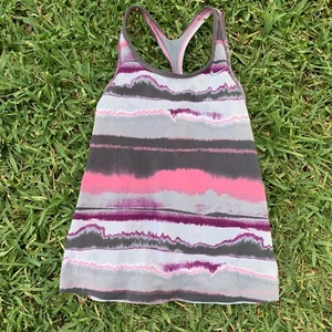 Nike Womens Multi Colored Athletic Gym Work out Tank Size XSmall - Picture 1 of 8