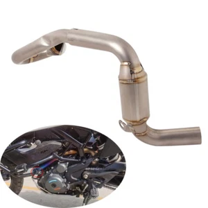 Titanium Exhaust System Modified for SVARTPILEN VITPILEN 401 Adventure 390 20-23 - Picture 1 of 10