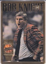 BOB KNIGHT 1994 Action Packed NCAA Basketball Hall of Fame Card INDIAN HOOSIERS