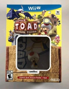 Captain Toad Treasure Tracker Nintendo Wii U NEW  Amiibo Game Bundle Ships Today - Picture 1 of 12