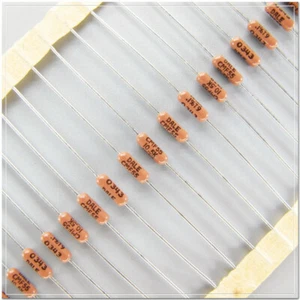 10Pcs VISHAY DALE CMF55 (RN55E) 10.5K/0.25W 0.1% 25ppm axial metal film resistor - Picture 1 of 2