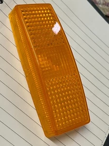 Fits Hella side repeater indicator lense orange 0086 02378 E22 - Bild 1 von 5