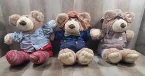 De colección 1983-1984 Furskins Xavier Roberts Oso Peluche ¡¡¡Lote de 3!!! LEER!!! - Imagen 1 de 20