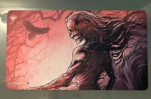 Alfombra de juego Magic The Gathering Secret Lair BLOODGHAST de ultra pro en mano - Imagen 1 de 2