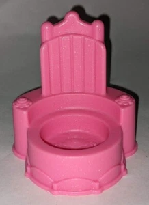 Fisher Price Little People Rosa Silla Alta Palacio Trono Princesa Pieza Disney - Imagen 1 de 8