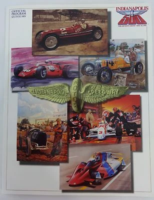 1992 Indianapolis 500 Programs Al Unser Jr Galles Racing Cadillac Allante Bobby - Image 1 of 4