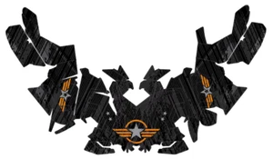 POLARIS AXYS SKS ASSAULT XTR SNOWMOBILE GRAPHIC KIT WRAP SWITCHBACK 2017 - 2020 - Picture 1 of 2