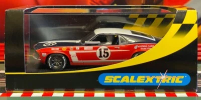 Scalextric C2401 - Ford Boss 302 Mustang No.15 - BOXED - image 1 of 4