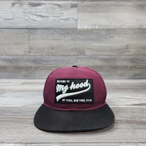 Welcome To My Hood New York USA Cap Hat Adult Mens Adjustable SnapBack - Picture 1 of 10