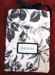 GUCCI: KLEINE BAUMWOLLGESCHENKTÜTE / TASCHE - Bild 1 von 6