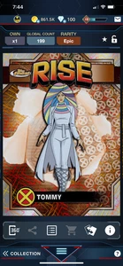 DIGITAL Topps Marvel Collect Finest Marvel '97 Tommy LE Laser - Picture 1 of 2