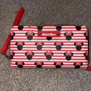 Portafoglio Disney Minnie Mouse rosso e bianco  - Foto 1 di 8
