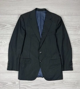 Suitsupply Pure Wool Super 110's Navy Two Buttons Blazer Jacket Mens Size 48 EU - Picture 1 of 10
