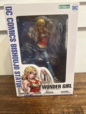 Kotobukiya Bishoujo Series Wonder Girl Statue DC Comics Collectible - Image 1 of 4