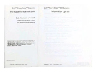 Dell PowerEdge Systems Product Information Guide (2004) 0H5056A01 + Info Update - Picture 1 of 3
