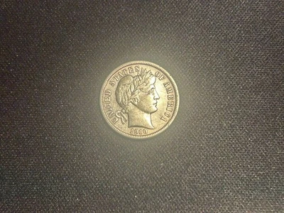 1910 Barber Dime XF Cleaned - Image 1 of 2