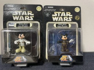 Disney Star Tours Wars Figure Mickey Luke Skywalker and Anakin Skywalker - Picture 1 of 5